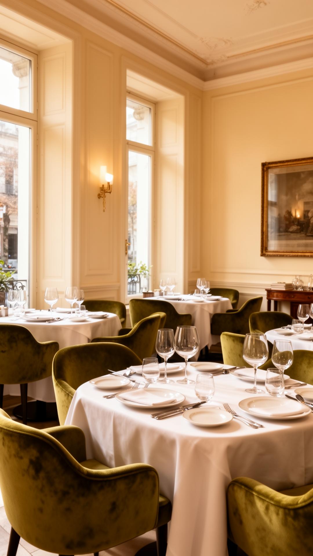 Elegant Bella Pizza dining room