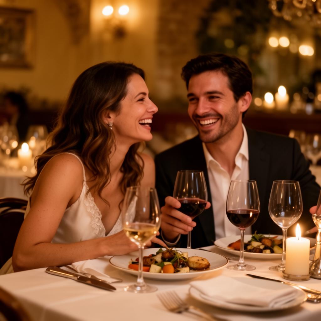 Guests dining